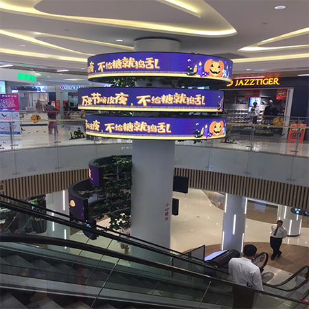 全彩LED電子顯示屏前端后維護各自有什么特點！